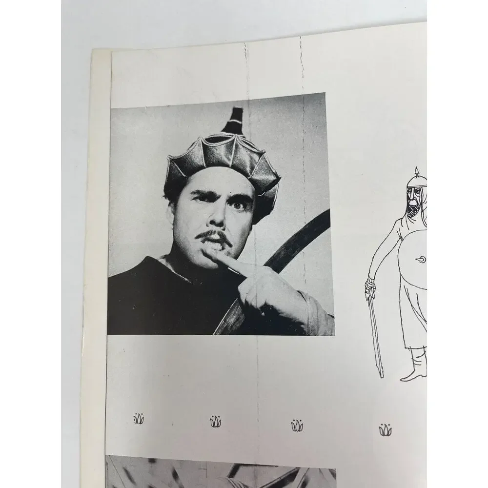 1955 Kismet Playbill and Program Taft Theatre‎ Edwin Lester Julie Wilson